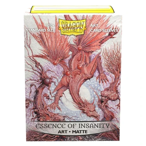 Sleeves - Dragon Shield - Box 100 - MATTE Art - Essence of Insanity