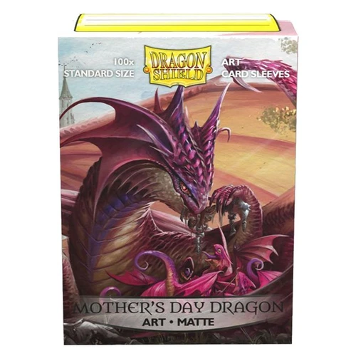 Sleeves - Dragon Shield - Box 100 - MATTE Art - Mothers Day Dragon 2020