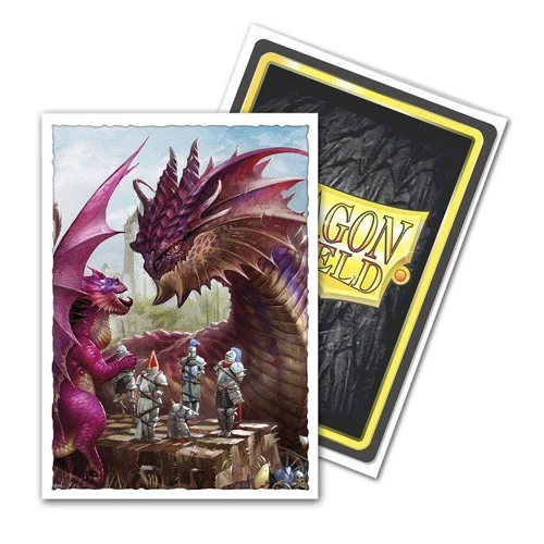 Sleeves - Dragon Shield - Box 100 - MATTE Art - Fathers Day Dragon 2020