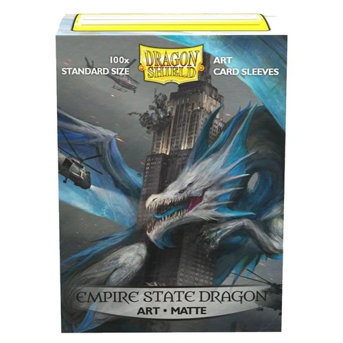 Sleeves - Dragon Shield - Box 100 - MATTE Art - Empire State Dragon
