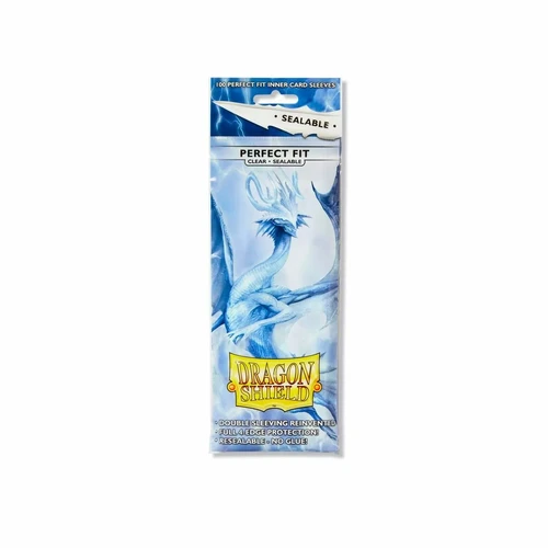 Sleeves - Dragon Shield - Perfect Fit Sealable - Standard - Clear