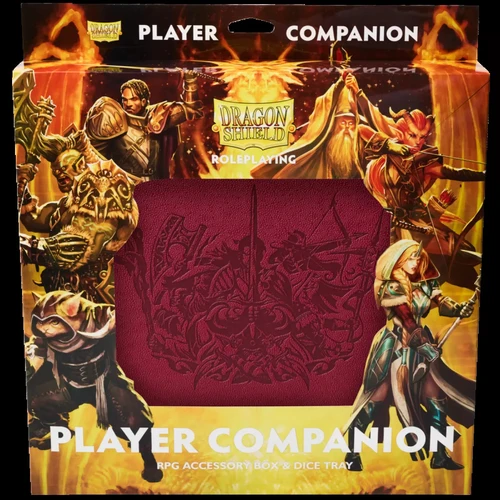 Dragon Shield Roleplaying Player Companion Blood Red