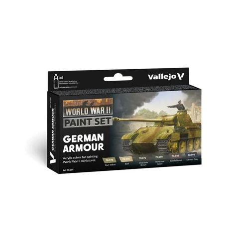 Vallejo - Model Colour - German Armour WWII 6 Colour Set
