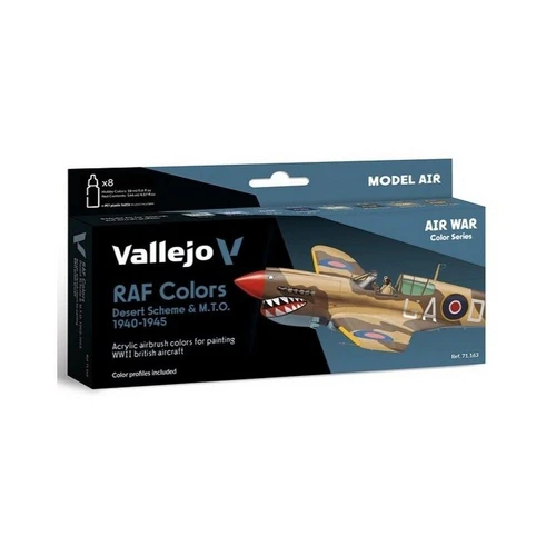 Vallejo - Model Air - Wwii Raf Desert 1940-1945 8 Colour Set