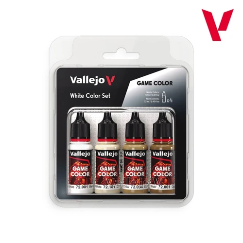 Vallejo - Game Colour - White Color Set 18ml