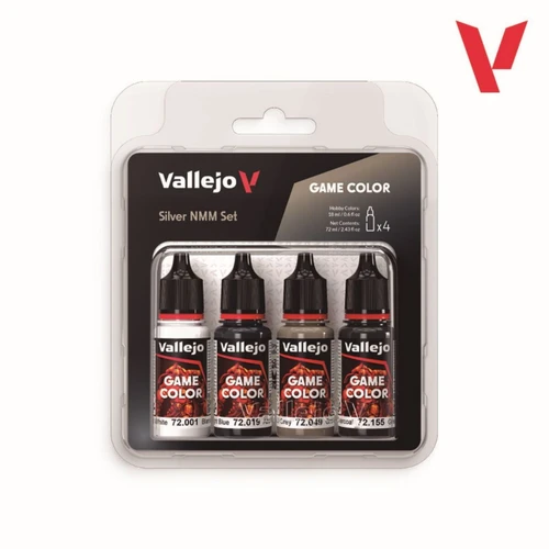 Vallejo - Game Colour - Silver NMM Set 18ml