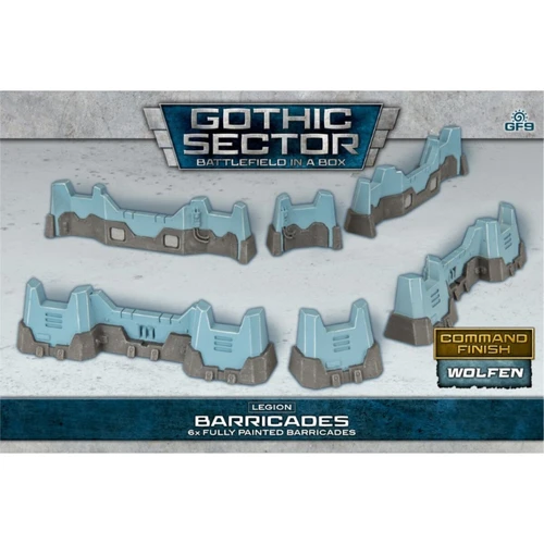 Battlefield in a Box: Gothic Sector – Legion: Defensive Walls – Alternate Paint Scheme