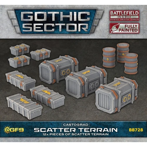 Battlefield in a Box: Gothic Sector – Castograd Scatter Terrain