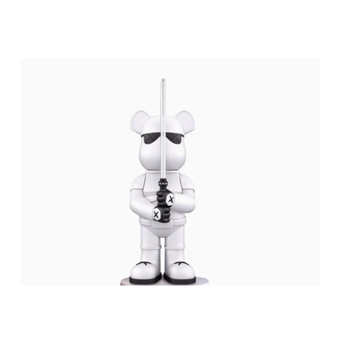 Bearbrick Hajime Lightsaber White 94cm Figure with LED