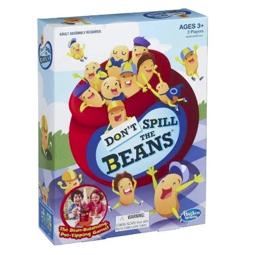 Don't Spill The Beans - Bean Balancing, Pot Tipping - 2 Players - Preschool Kids Toys & Games - Ages 3+