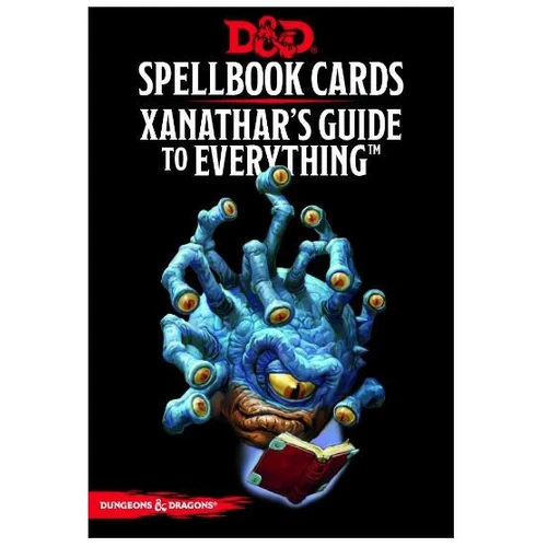 D&D Spellbook Cards Xanathars Deck (95 Cards) 2018 Edition