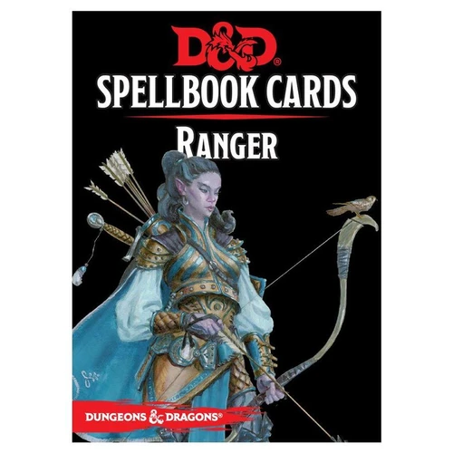D&D Spellbook Cards Ranger Deck (46 Cards) Revised 2017 Edition