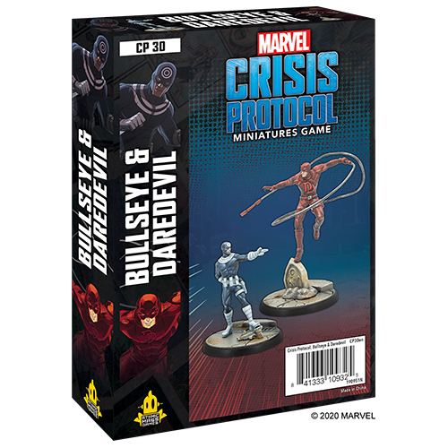 Marvel Crisis Protocol Miniatures Game Bullseye and Daredevil