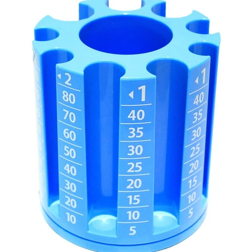 Coin-Pen Holder Classic Edition Desk Organiser Blue