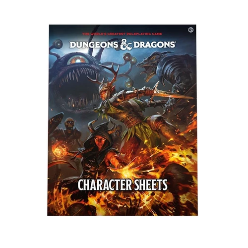 Dungeons & Dragons Character Sheets 2024
