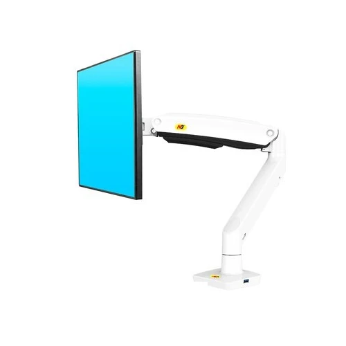 NB North Bayou New F100A Monitor Desk Mount Full Motion Swivel Monitor Arm with Gas Spring for 22''-35'' Monitor from 3 to 12kg -White