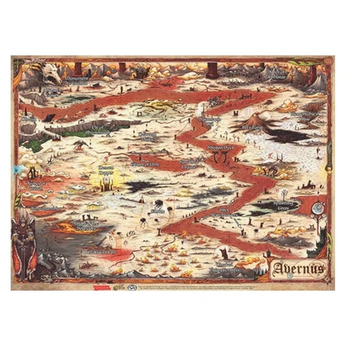 D&D Descent Into Avernus Map