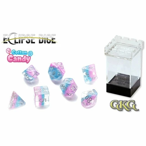 Eclipse Dice - Cotton Candy