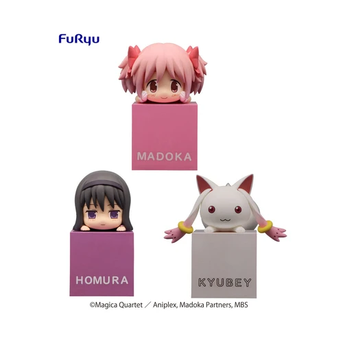 Furyu Puella Magi Madoka Magica the Movie -Rebellion-: Set 3 Hikkake Figures