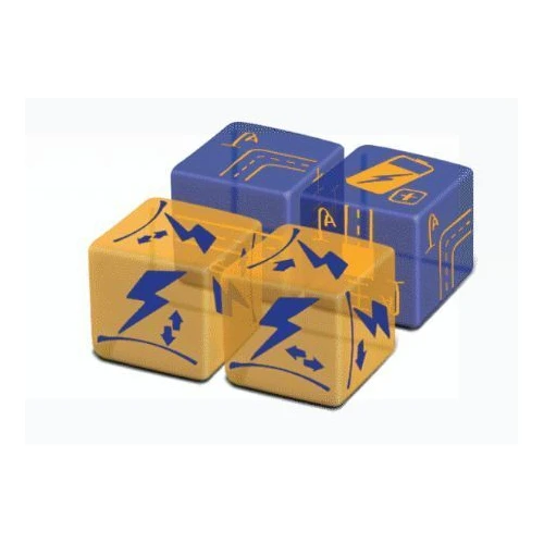 Railroad Ink Challenge Dice Expansion Electricity Pack