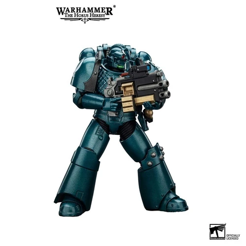Warhammer Collectibles: 1/18 Scale Alpha Legion Headhunter With Banestrike Combi-Bolter
