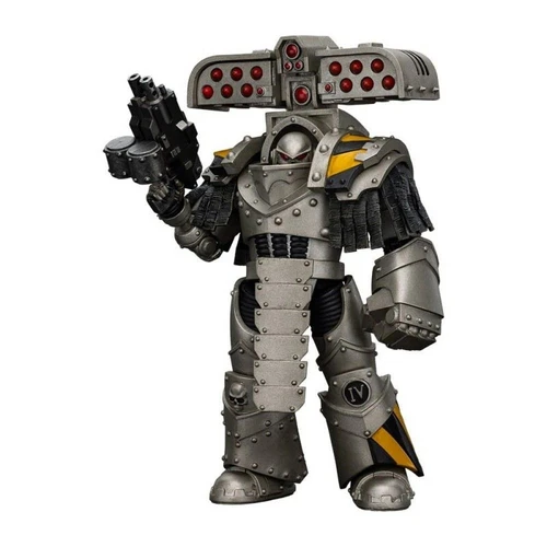 Warhammer Collectibles: 1/18 Scale lron Warriors Tyrant Siege Master Terminator Rocket Launcher