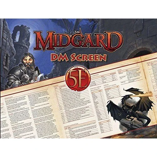 Kobold Press - Midgard DM Screen for 5th Edition