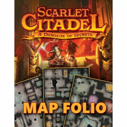 Kobold Press: Scarlet Citadel Map Folio