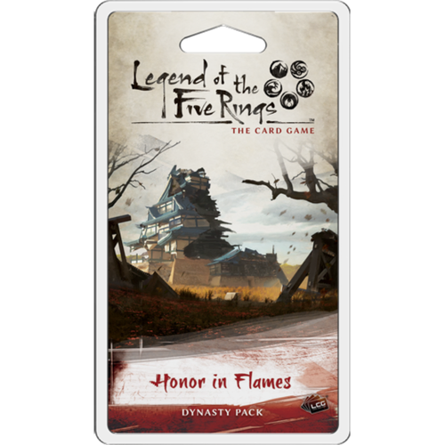 Legend of the Five Rings LCG The Temptations Cycle Honor in Flames