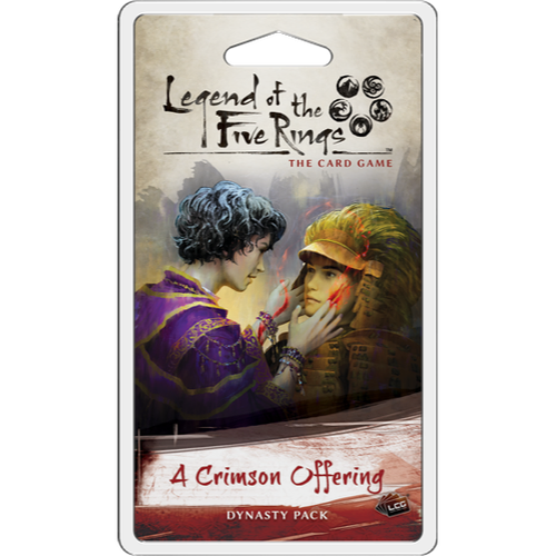 Legend of the Five Rings LCG The Temptations Cycle A Crimson Offering