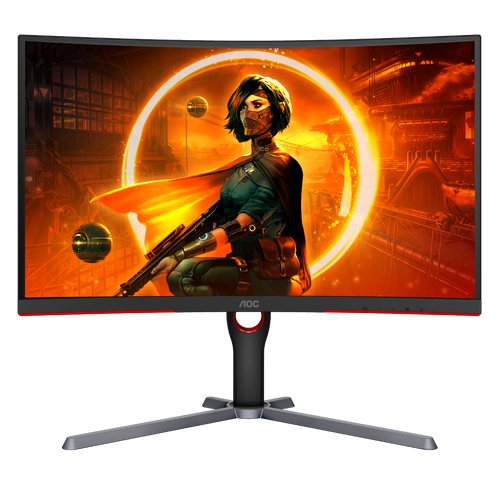AOC CQ27G3Z 27inch 240Hz QHD VA Curved Gaming Monitor