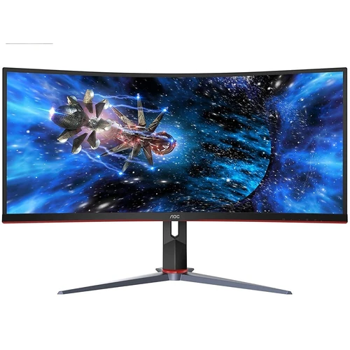 AOC CU34G2X 34" Ultrawide QHD Adaptive Sync 144Hz 1ms Curved Gaming Monitor
