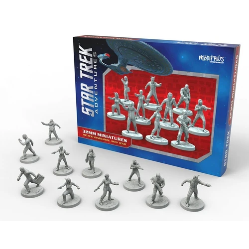 Star Trek Adventures Next Generation Away Team Miniatures Set
