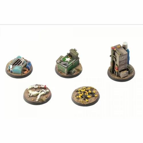 Fallout Wasteland Warfare Terrain Exp. Objective Markers 2
