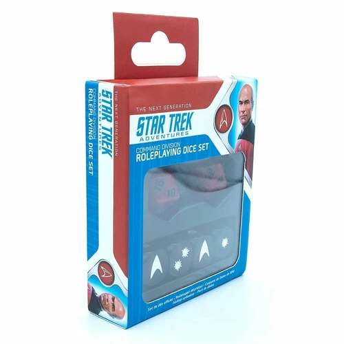 Star Trek Adventures Command Division Dice Set Revised