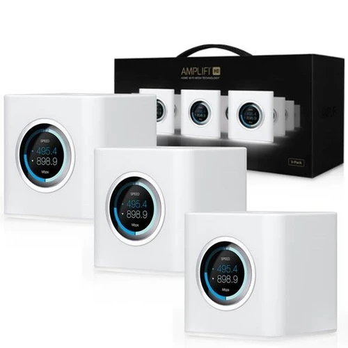 3 x AFi-HD Router Mesh Bundle - Ubiquiti AmpliFi High Density HD Home Wi-Fi Router