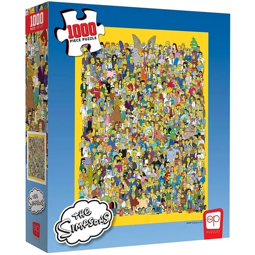The Simpsons Casting Call 1000-Piece Puzzle