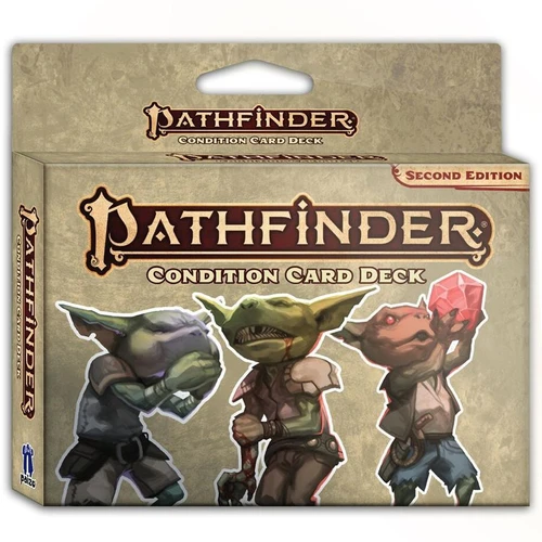 Pathfinder Second Edition Condition Card Deck