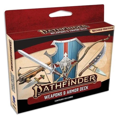 Pathfinder Second Edition Weapons & Armor Deck