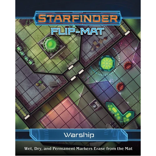Starfinder RPG Flip Mat Warship