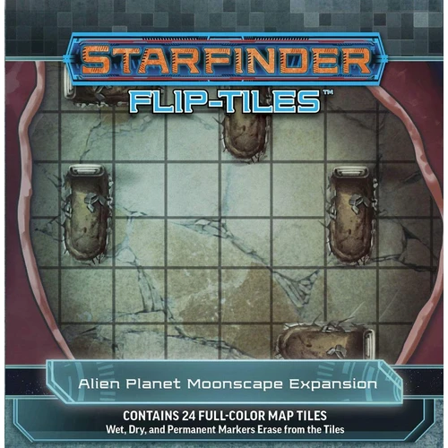 Pathfinder RPG Flip Tiles: Alien Planet Moonscape Expansion