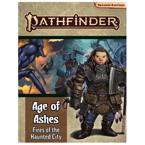 Pathfinder Second Edition Age of Ashes Adventure Path #4 Fires of the Haunted City