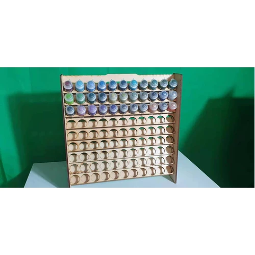 MDF Paint Rack Holder for Citadel Paints Large