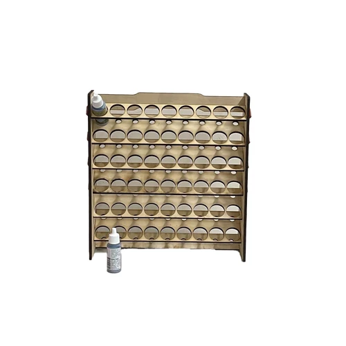 Army Painter/Vallejo MDF Paint Rack Small 42 Pots