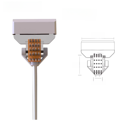 Qanvee X6 Aquarium Algae Scraper – 2-in-1 Glass Cleaner with Brush