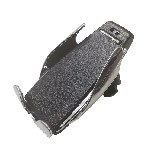 Wireless Charger Auto Clamping Car Phone Holder 10W Qi Quick Charge Suction+Air Vent