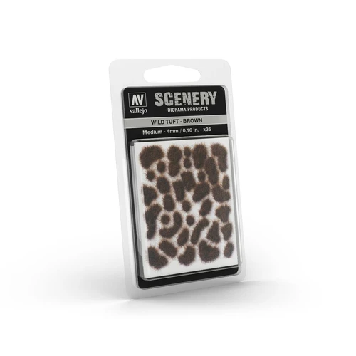 Vallejo Scenery - Wild Tuft - Medium - Brown