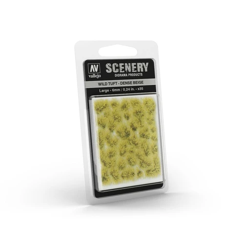 Vallejo Scenery - Wild Tuft - Large - Dense Beige