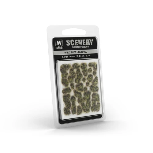 Vallejo Scenery - Wild Tuft - Large - Burned