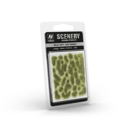 Vallejo Scenery - Wild Tuft - Large - Dry Green
